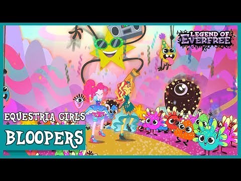 Blooper Reel | MLP: Equestria Girls | Legend of Everfree! [HD]