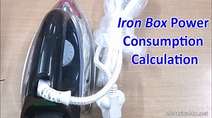 Iron Box Power consumption, Calculation, Power Saving Tips | Electrical4u