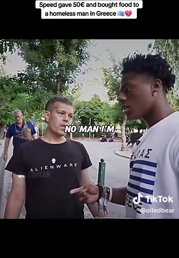 Kind Gesture: Helping a Homeless Man in Greece 🇬🇷 | Speed's Act of Compassion