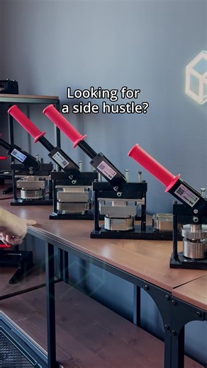 MPRO on Instagram: "94% profit margin product made with MPRO 2x2" Manual Press #mpro#magnetmaker#makingmagnets#photomagnets#buttonmaker"