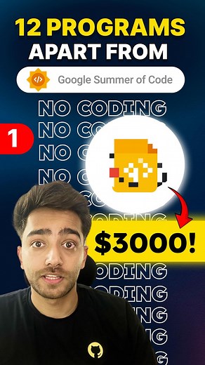 The Code Skool on Instagram: "If you don’t like to code, you can write documentations, Students work on a variety of projects, including writing new documentation, updating existing documentation, and translating documentation into other languages. How much time - Around 5 months with around 5 evaluation periods Dates - Applications open in February and close in March. Stipend - depends on the project and organisation Link - https://developers.google.com/season-of-docs Program Name - Google Seas