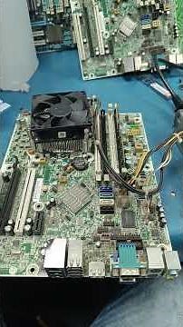 Hp Compaq 6200,6300,8200 sff no display fast SMPS fan problem fix