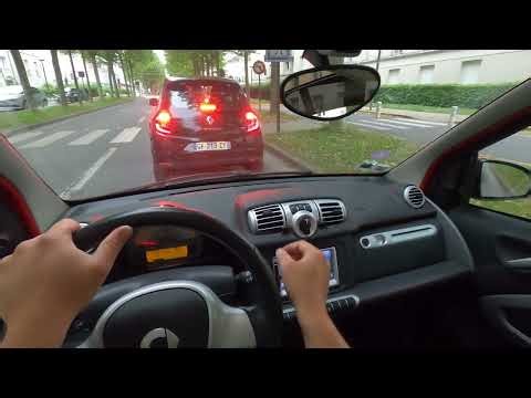 SMART FORTWO 1.0 70 SHARPRED 2012 - POV TEST DRIVE