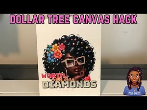 Sublimating A Dollar Tree Canvas. #diy #dollartree #hack