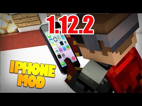 EyeMod Mod 1.12.2 | How To Download & Install Real iPhone, iPod, iPad in MInecraft 1.12.2