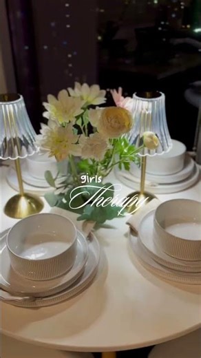 Spring table setting