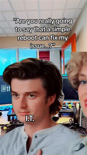 The I.T. Gamer on Instagram: "Give it a whirl 🙂‍↕️ #technology #helpdesk #techsupport #tech #techtok"