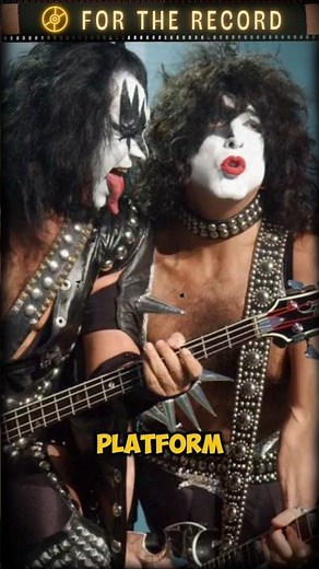 The INSANE Story Of KISS & Their Platform Boots! 😲 #kissband