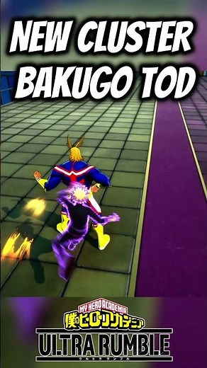 NEW BROKEN CLUSTER BAKUGO TOD IN ULTRA RUMBLE #myheroultrarumble #mhur #ultrarumble
