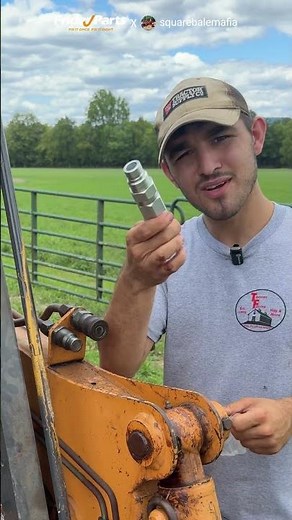 Replacing #10 JIC Thread 1/2" Flat Face Hydraulic Quick Connect Coupler for CASE