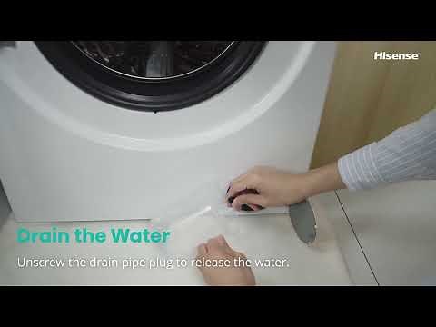 How to solve F03 notification on a Hisense washing machine