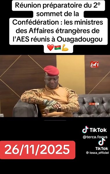 2è sommet de l'AES en cours....#Ibrahimtraore,#aes,Ghana,#Nigeria,#france,#Congo