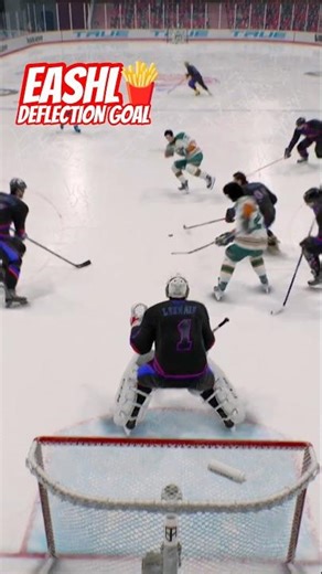EASHL Deflection Goal | Young Dale (C26) NHL 26 #shorts