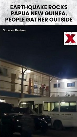 Panic in Papua New Guinea after 6.6-Magnitude Earthquake hits Lae | NewsX World
