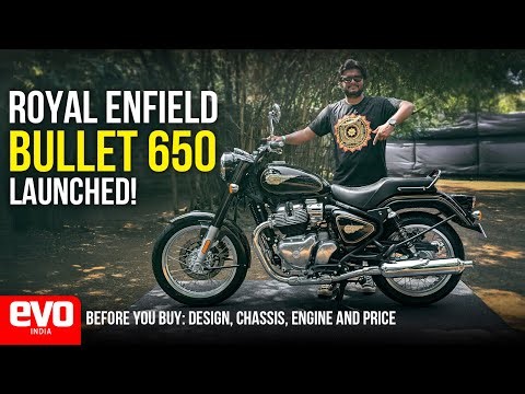 Royal Enfield Bullet 650 | Full design and engine details