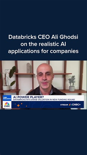 Databricks CEO Ali Ghodsi on Tuesday said the data and AI company isn't focused on superintelligence, but on "much more mundane" tasks that companies want to automate, like onboarding. Watch more: cnb.cx/3HEQxwQ | CNBC
