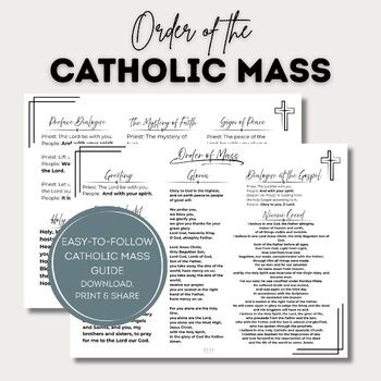 Order of the Catholic Mass | Easy-to-Follow Mass Guide | Catholic Religion