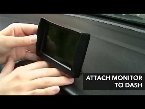 How to Install the QuickVu Digital Wireless Backup Camera System