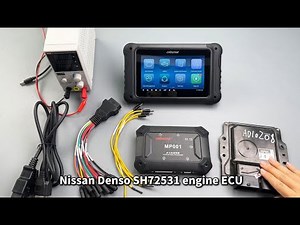 OBDSTAR DC706 Read and Write Nissan Denso SH72531 ECU on Bench - OBDII365