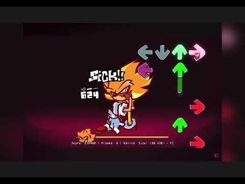 Chaos, nightmare Fnf remix v1.1￼￼