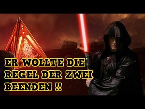 Der SITH der die REGEL DER ZWEI zerstören wollte! - Darth Gravid [Legends]