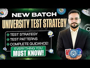 2026 University Admissions Guide | Test Pattern | Complete University Test Strategy & Deadlines