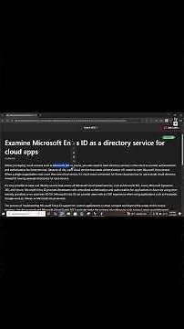 Microsoft Entra ID Explained | Cloud Apps ke liye Directory Service (Step-by-Step Guide)
