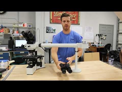 How to Disassemble and Assemble an Olympus Microscope Dualhead Bridge with Munday Microscope Company