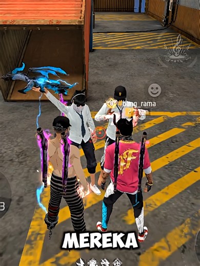 Pas gw main di mode lon wolf bareng bang rama,betapa terkejutnya gw,musuhnya cewek gw guys🥺😭 #game #gaming