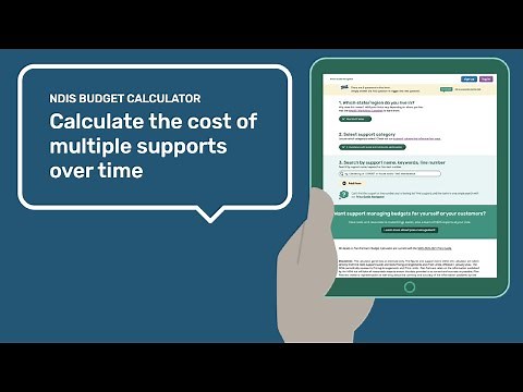 How to use our NDIS Budget Calculator | Plan Partners