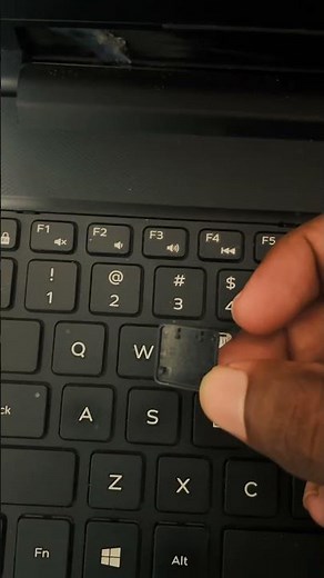 Laptop Keyboard Key Removal & Fix | Easy Repair Guide for Beginners #repairtutorial #techrepair