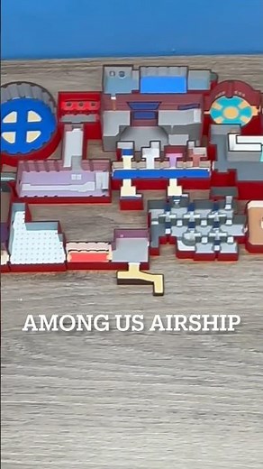 Among us airship map #amongus #3dprinting