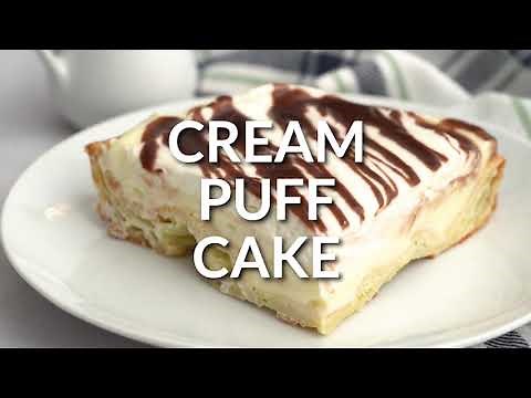 How to Make: CREAM PUFF CAKE