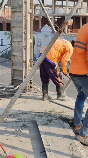 Installing Beam Reinforcement in Column Forms