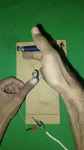 Thread Winding Machine with Mini DC Motor | Easy DIY #HowTo #DIY #Shorts