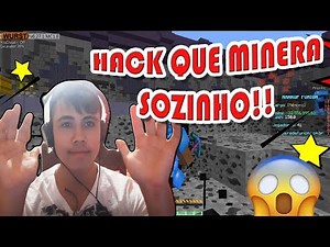 Hack Client Wust Minecraft 1.8 - MINERA SOZINHO! TUTORIAL COMPLETO