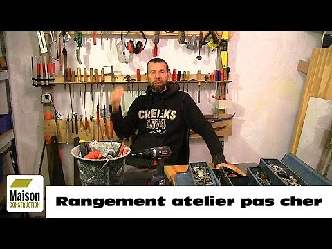 Faire un rangement atelier pas cher