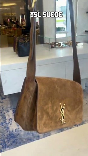 YSL's Suede Bags Are Cooler Than Ever