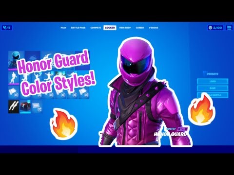 *NEW* Honor Guard Styles (4 Different Styles) (Custom Skin) [Pro Swapper]