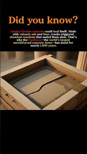 Ancient Roman Concrete That Heals Itself (Why the Pantheon Still Stands)
