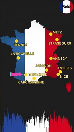 NAME of FRENCH CITIES part 2 #frenchpronunciationdictionary