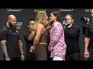 Kayla Harrison vs Amanda Nunes FIRST FACE OFF UFC 324