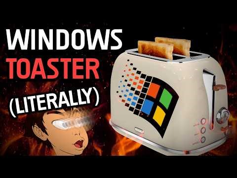 Running Windows 98 on an Actual Toaster