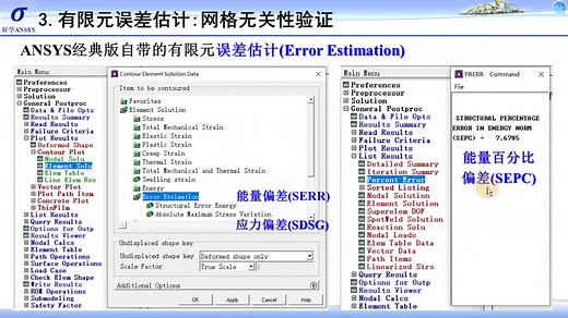 8.3 有限元误差估计: 网格无关性验证