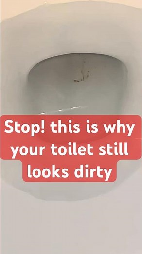 Remove toilet stains and scratches!!!#cleaning #cleaninghacks #diyrepair #homemaintenance
