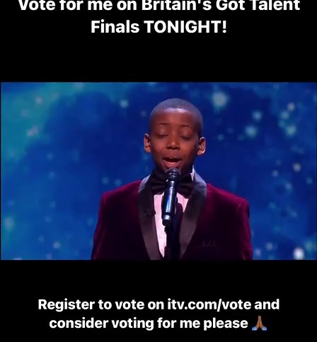 220K views · 10K reactions | Today's the day!! Last hurdle which is the finals of @bgt  Please consider voting for me on itv.com/vote and I can't wait to sing for you on live tele. Remember to register now already because lines are only open for 10 minutes at the end of the show  Thank you all  | Malakai | Facebook