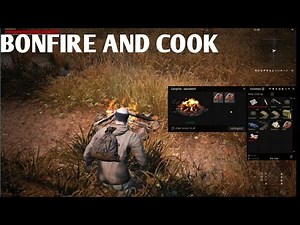 STAY OUT GAMEPLAY (FREE TO PLAY STEAM) BONFIRE AND COOK MEAT