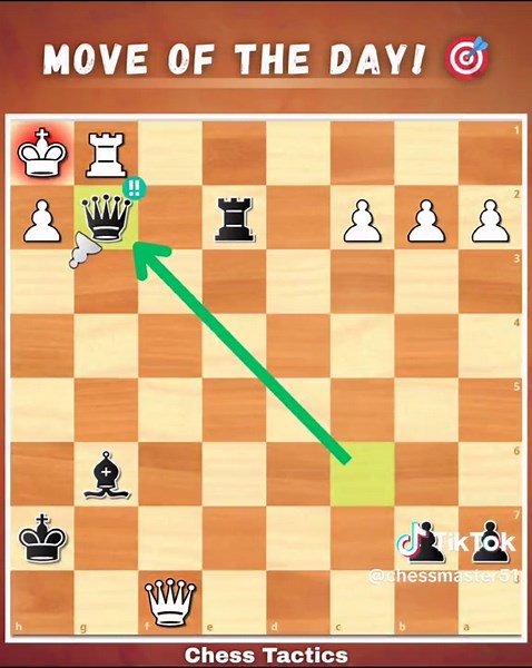 Move of the day! 🎯 #chess #learnchess #chesspuzzle