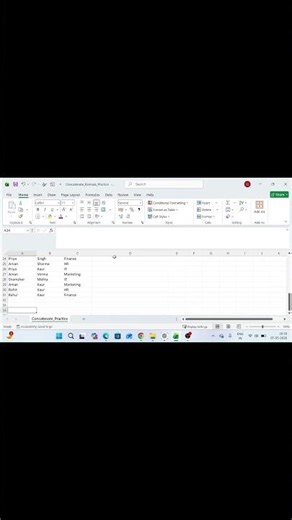Excel CONCATENATE Formula Explained in 30 Seconds 🔥
