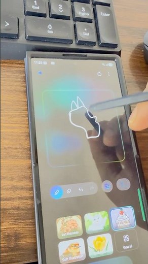Samsung galaxy AI drawing assistant